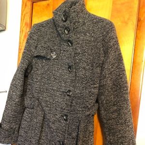 Kenneth Cole Reaction Wool Coat with belt
